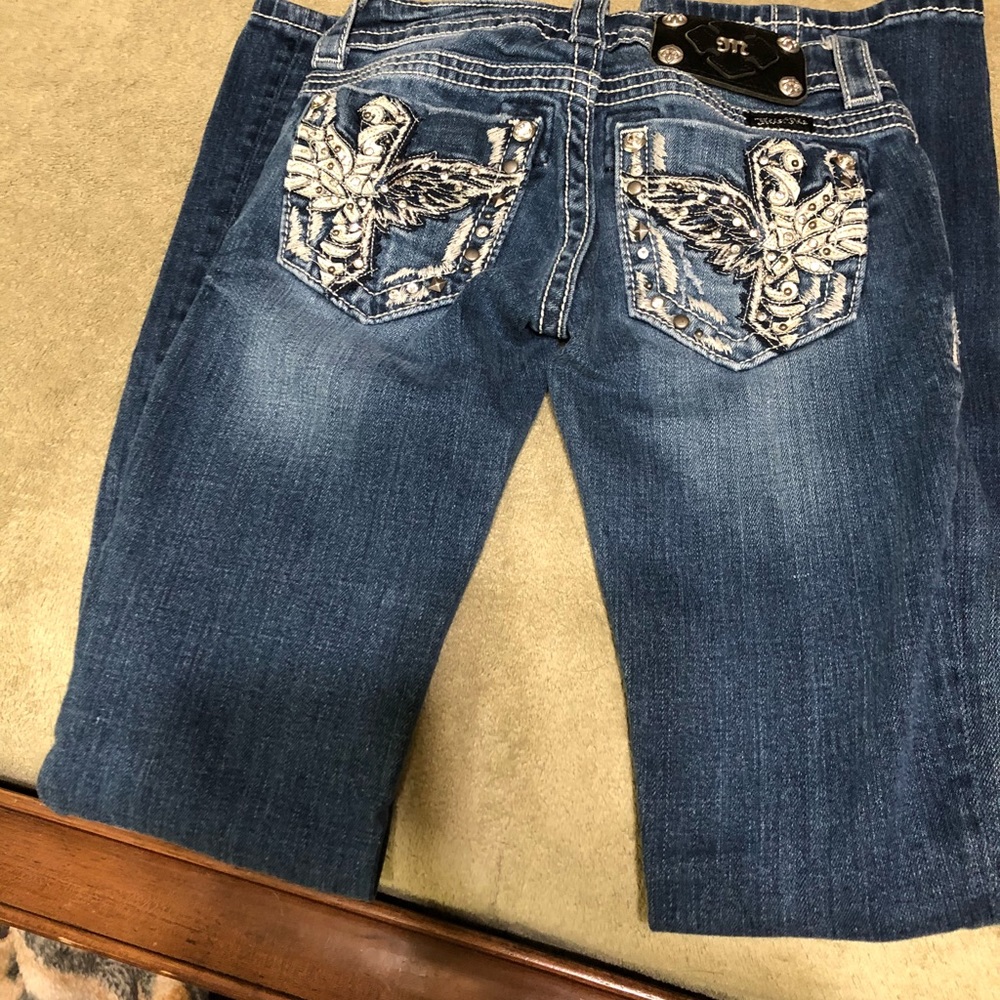 Miss Me Bootcut jeans.